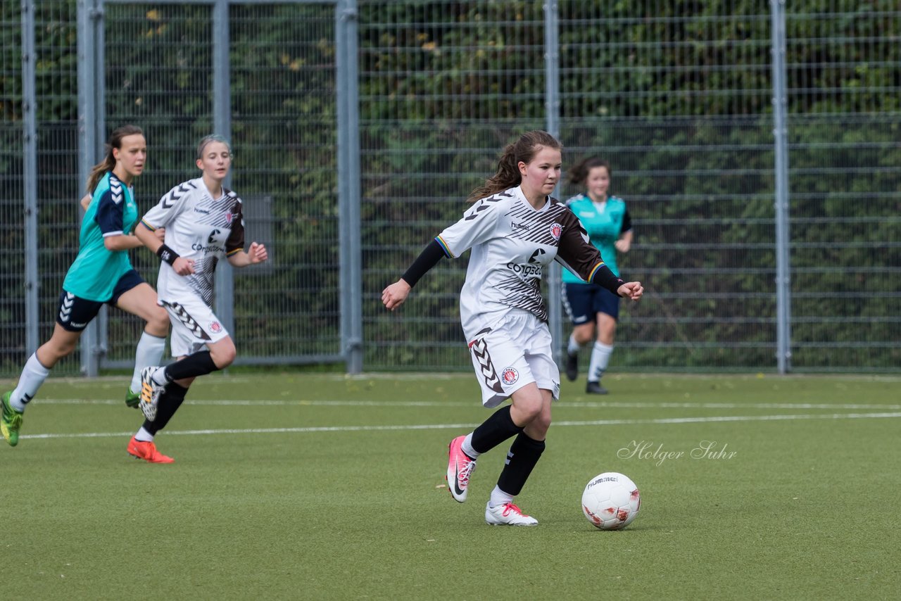 Bild 126 - B-Juniorinnen Wedel - St. Pauli : Ergebnis: 1:2